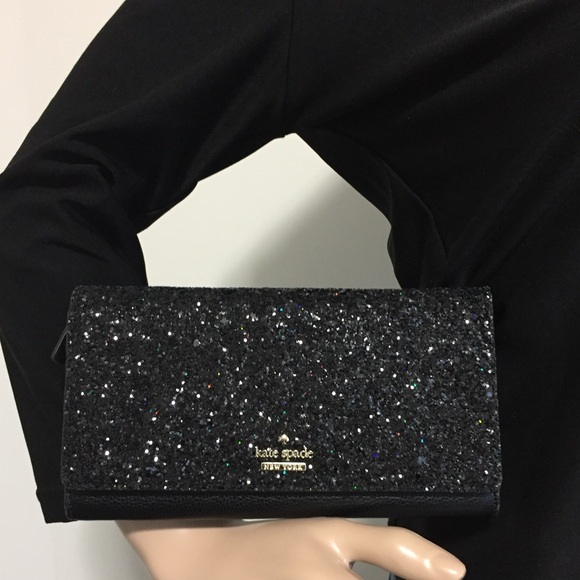 Kate spade glitter shoulder bag clutch NEW - Picture 12 of 12